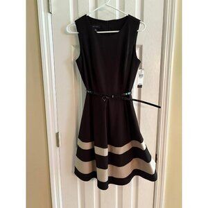 AB Studio Black Sleeveless Dress NEW